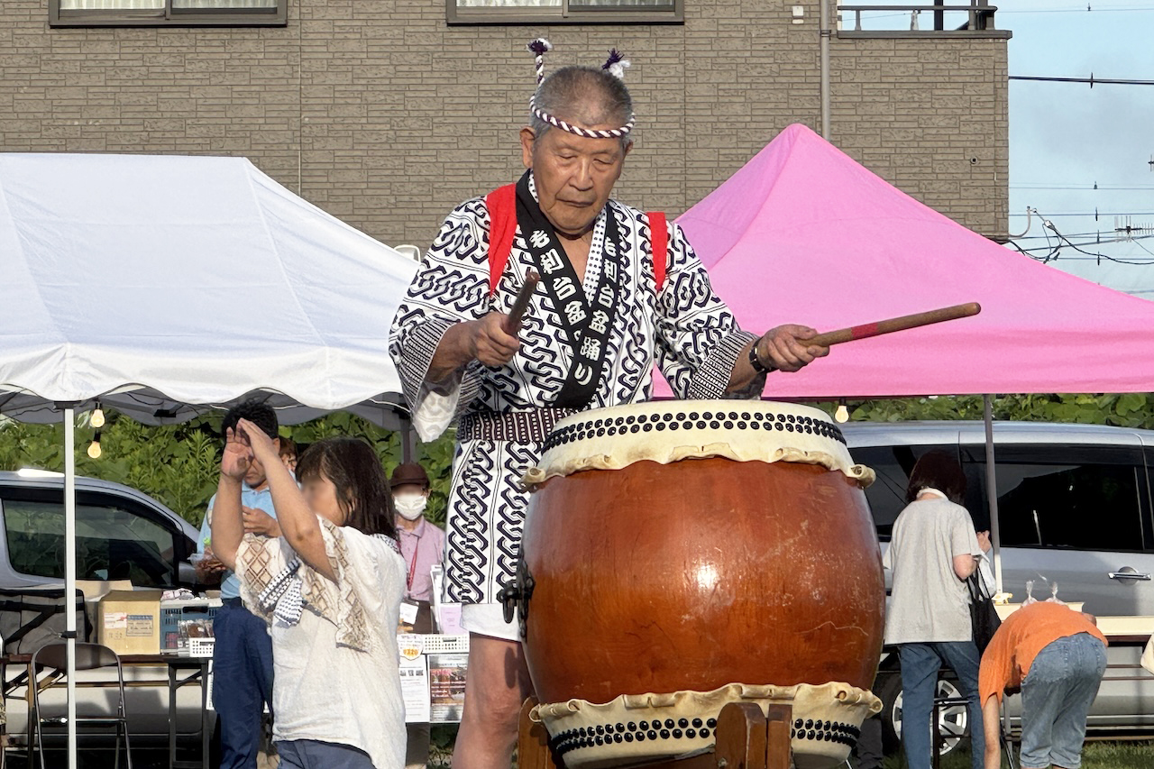 愛名やまゆり園 2025納涼祭 盆踊り2