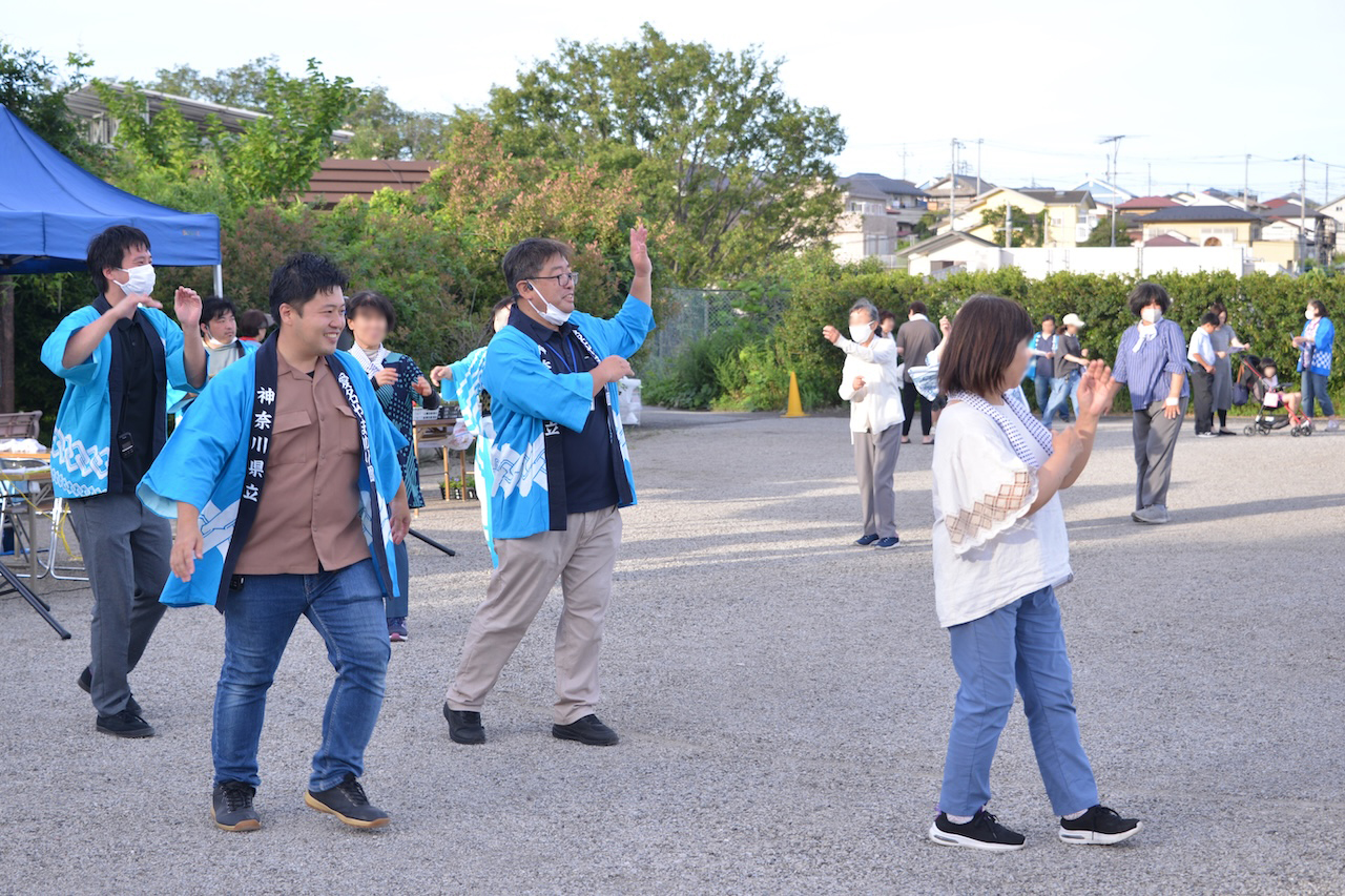 愛名やまゆり園 2025納涼祭 盆踊り3